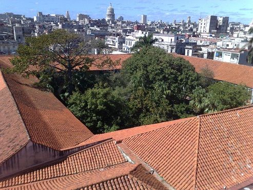 'View from the terrace ( Covento de Santa Clara)' Casas particulares are an alternative to hotels in Cuba.